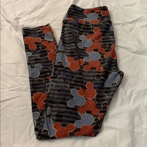 Disney Mickey Mouse LulaRoe Leggings OS